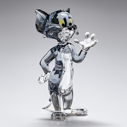 SWAROVSKI Crystal Figure Tom and Jerry Tom Figurine Anime Collection 2021 New - 第 1/6 張圖片