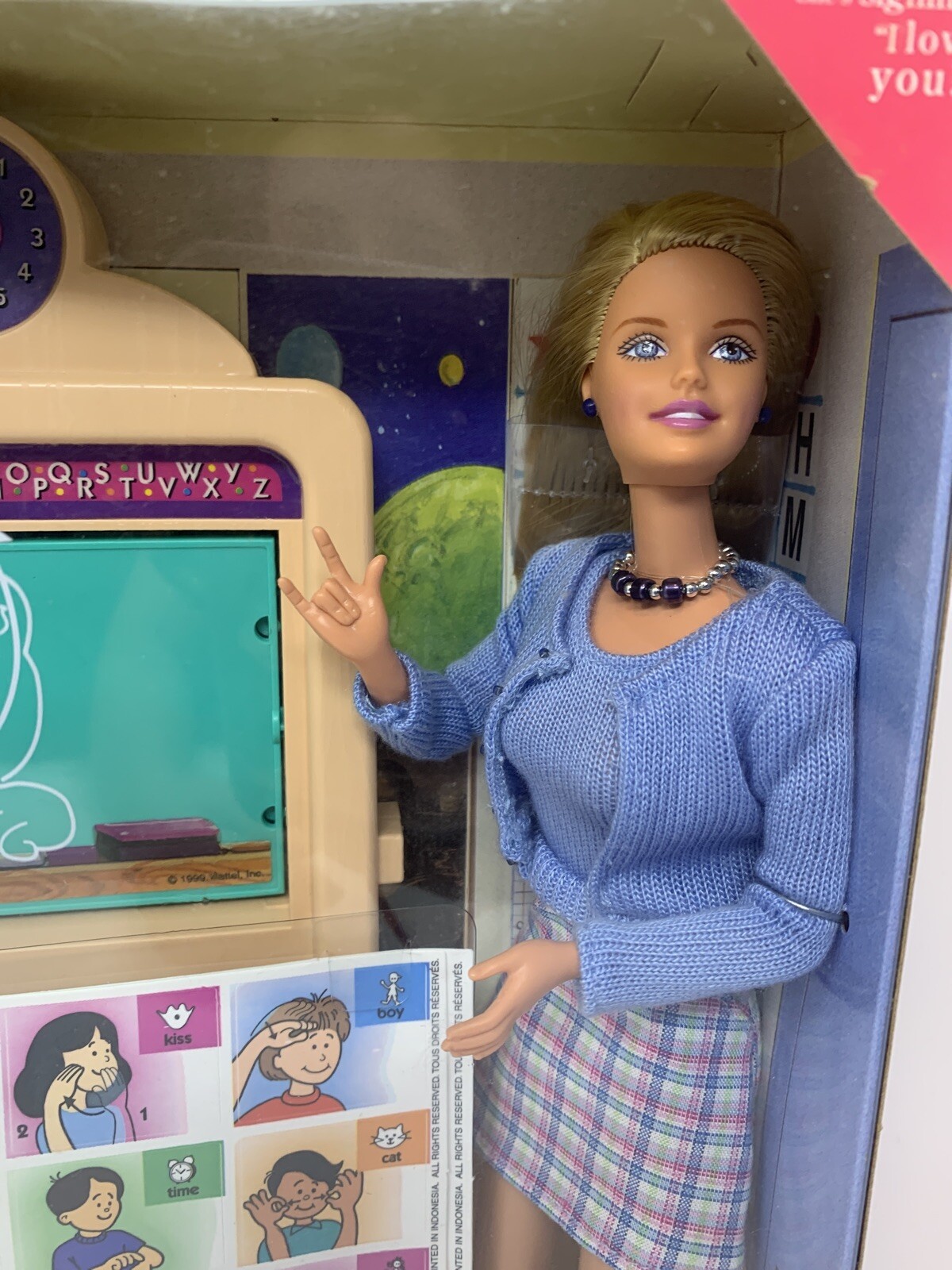 sign language barbie ebay