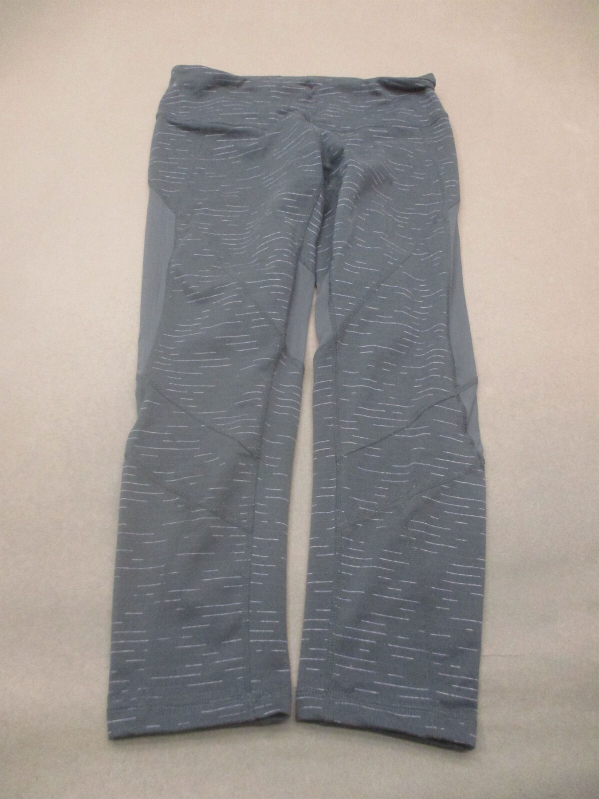 ZELLA Size XS Womens Gray Stretch Pull On Athletic Workout Cropped Leggings 096