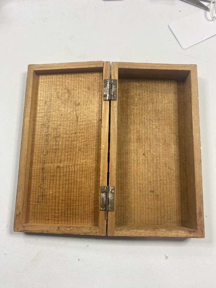 Antique Circa 1918 Chinese Bamboo Box 5x2.5x1” eBay