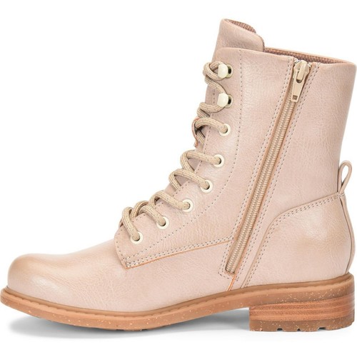 B.O.C. Womens Carter Taupe Combat & Lace-up Boots Boots 6 Medium (B,M) BHFO 7471 - 第 3/3 張圖片