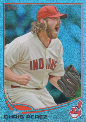 2013 Topps Silver Slate Blue Sparkle Wrapper Redemption #603 Chris