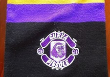 Collettivo Autonomo Viola sciarpa rara nuova anni 90 lunga cm. 135