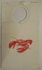 LOT of 10 DISPOSABLE PLASTIC/WAX PAPER LOBSTER BIBS W/ TIES SEAFOOD CRAB BAKE