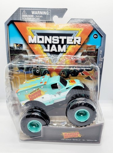 Monster Jam Ranger Rescue Spin Master 2023 Monster Jam Series 32 Ranger Rescue Toy Truck New In ...