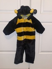 Infant Size 24 Months One Piece Bumble Bee Costume by Celebration Halloween