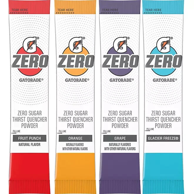 Gatorade G Zero Powder Variety Pack (40 ct.) TechRev Blog