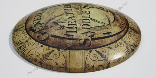 General's Saddle Soap TIN SIGN vintage rustic western bar horse tack room decor - Picture 2 of 12