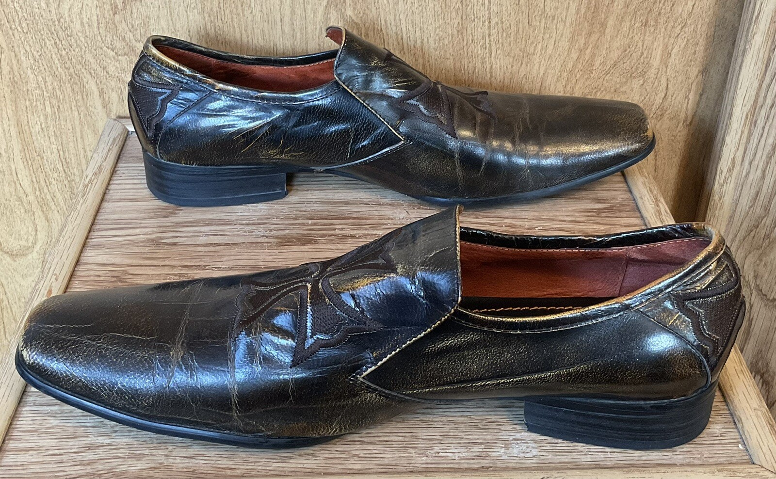 Robert Wayne Andrei Protsouk Artwork Brown Distre… - image 3