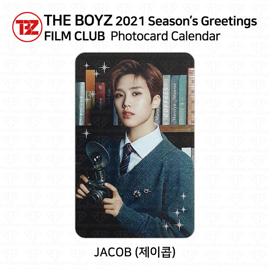 THE BOYZ 2021 Season's Greetings Film Club Photocard