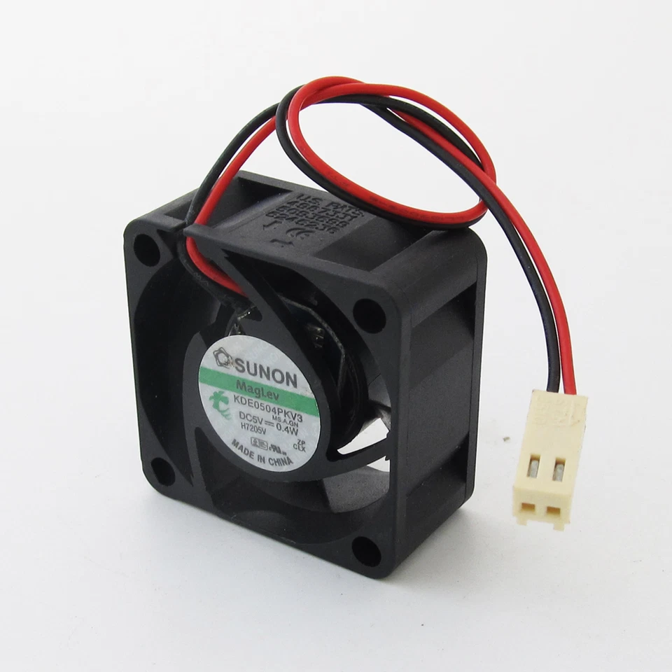 50pcs SUNON MagLev DC Cooling fan KDE0504PKV3 40x40x20mm 4020 DC 5V 0.4W 2pin - Image 2 of 4