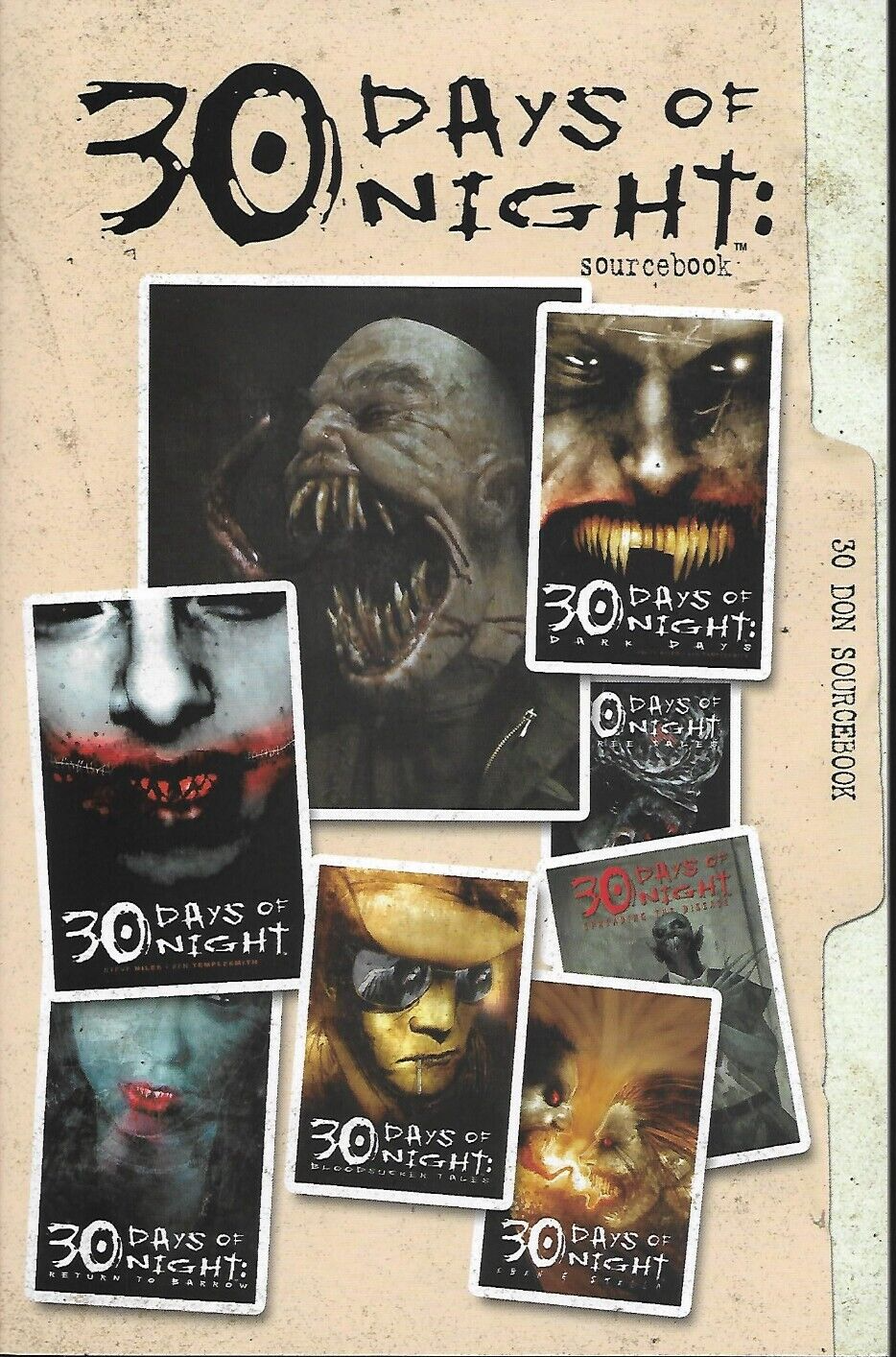 30 DAYS AND NIGHT SOURCEBOOK - Back Issue (S)