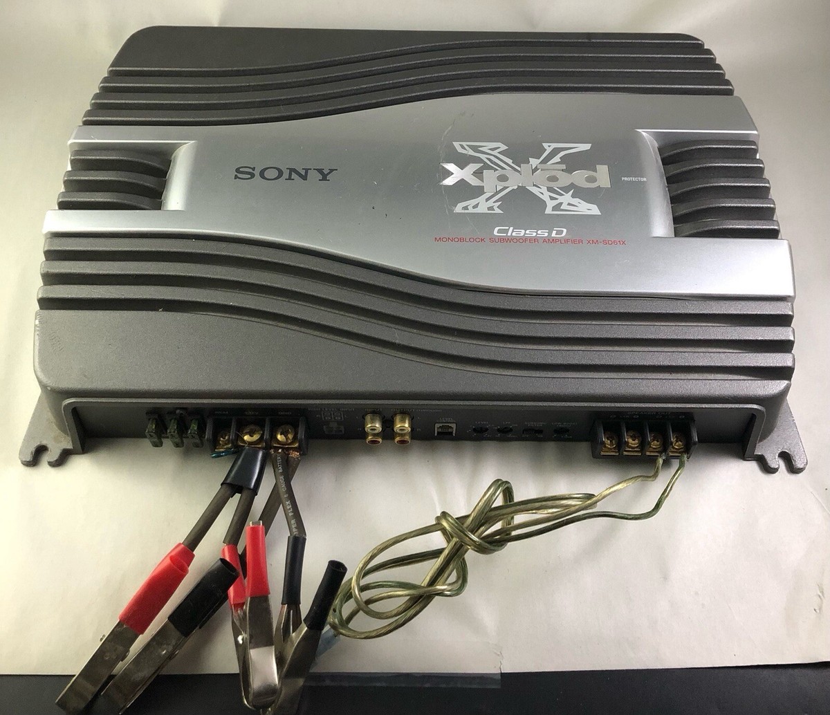 SONY XPLOD Monoblock Subwoofer Class D Car Stereo AmplifierXM