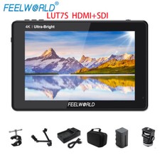 FEELWORLD LUT7 LUT7S Pro 7'' 3D LUT Touch Screen Camera Monitor 3G-SDI 4K HDMI