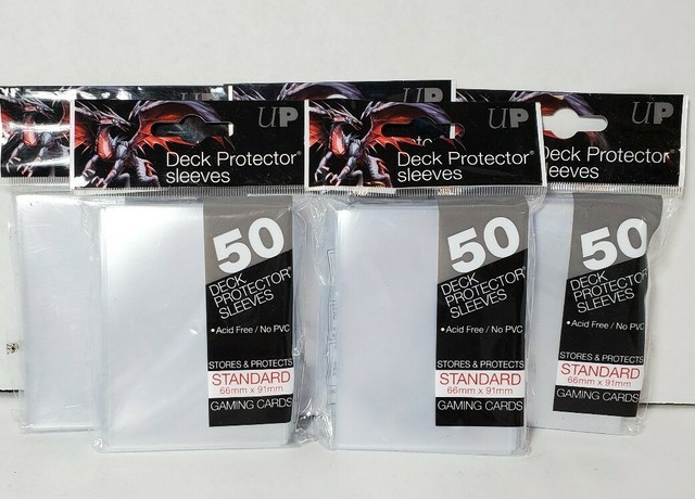 200 Ultra Pro Deck Protector Card Sleeves Pro Matte Bright Pink Standard Magic