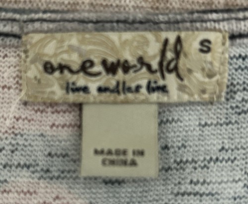 Camicetta/tunica ONE WORLD Wms piccola con sovrapposizione sulle maniche anteriori e fondo asim 1192 - Foto 9 di 13