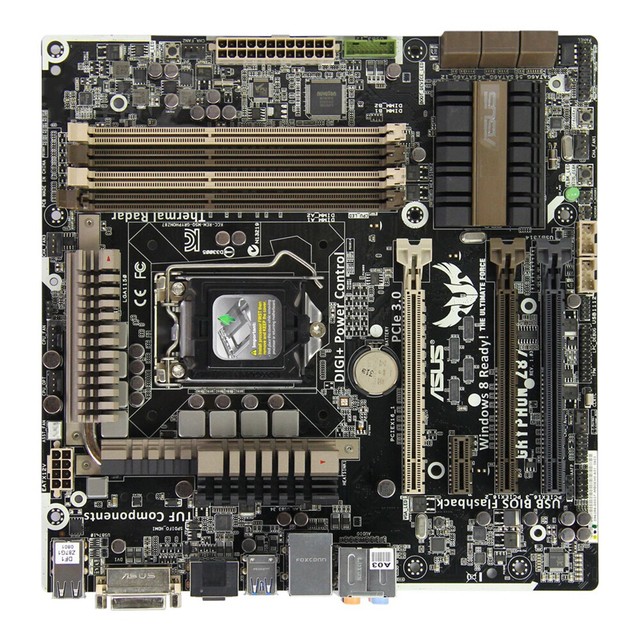 ASUS GRYPHON Z87 LGA 1150 Motherboard Intel Z87 DDR3 Micro ATX USB3.0