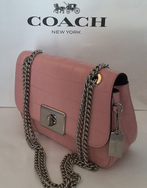 coach embossed crossbody