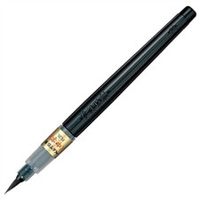 PENTEL JAPAN XFL2L Brush pen  Fude pen  for calligraphy Medium tip