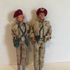 army barbie and ken