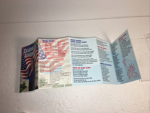 Celebrate America Cassette Tape Patriotic Music Yankee Doodle Stars & Stripes - Picture 11 of 11