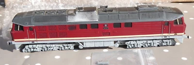 Gützold H0 Diesellok BR 130 075-5 mit RP 25 Rädern DR Epoche 4 gesupert gealtert - Bild 1 von 4