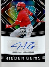 2020 Elite Extra Edition Hidden Gems Autographs #HG-JR Jose Rojas