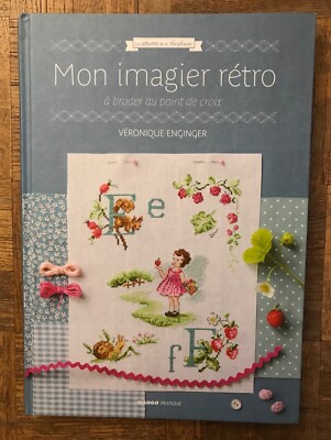 Mon imagier retro a broder au point de