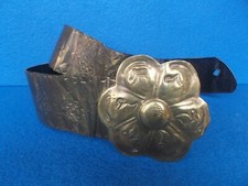 CINTURA FIORE IN METALLO - VINTAGE FREAK  - ARTIGIANALE - CM.90