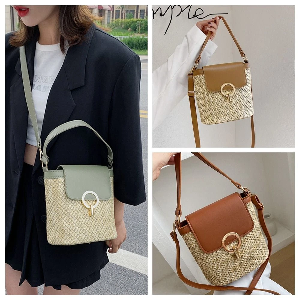 Straw raffia shop handbags
