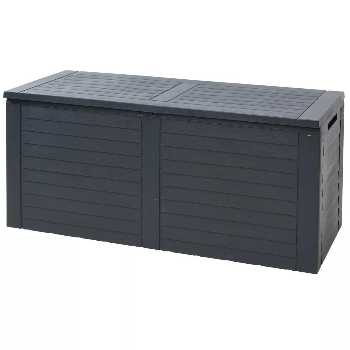 Large black sale plastic storage boxes