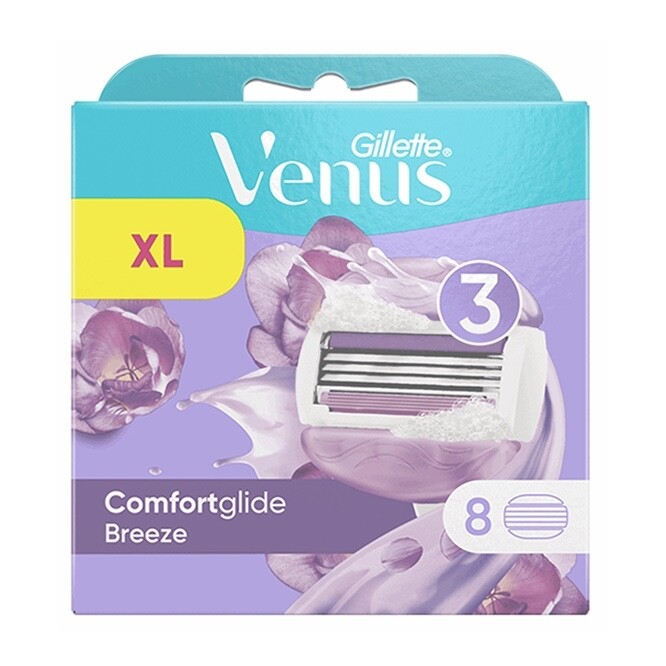 Gillette Venus Comfortglide Breeze Rasierklingen - 8er Pack