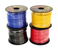 14 Gauge 4 Color Pack in 100 ft Roll 400 Feet Total Copper Clad Aluminum CC...