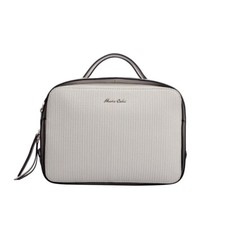 Maria Carla Woman's Fashion Luxury Leather Handbag, Smooth Leather Bag with Hand