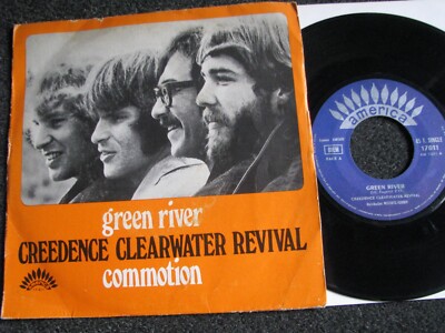 Creedence Clearwater Revival-Green River 7'' Vinyl-1969 France-America-17011
