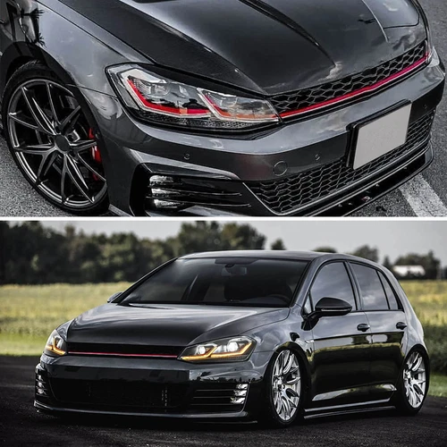 VOLL LED Scheinwerfer Für VW Golf 7.5 MK7.5 2017-2021 Passt Halogen Version tüv - Afbeelding 12 van 12
