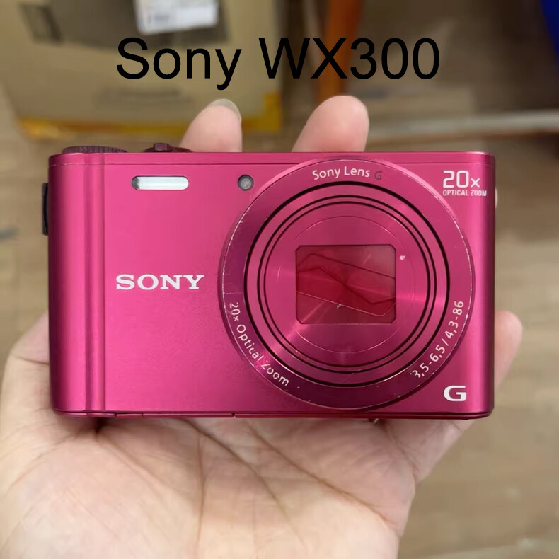 SONY Cyber−Shot WX DSC-WX300 Amazon.com : Sony DSC-WX300/R 18 MP Digital Camera with 20x