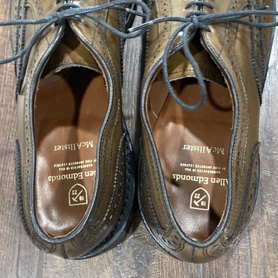 Allen Edmonds McAllister 11 A Walnut Oxford Brogue Wingtip  display picture 1