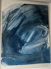 HOWARD HODGKIN ICE SCREENPRINT -abstract modern British art Olynpics