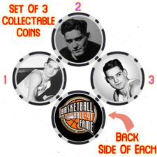 VICTOR HANSON - BASKETBALL HALL OF FAME - COLLECTABLE COIN SET