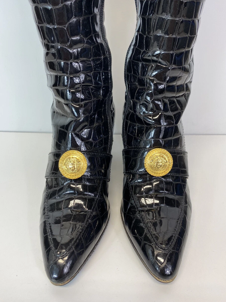 Gianni shop versace boots