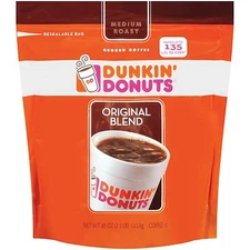 2 X DUNKIN DONUTS  Medium Roast Ground Coffee 