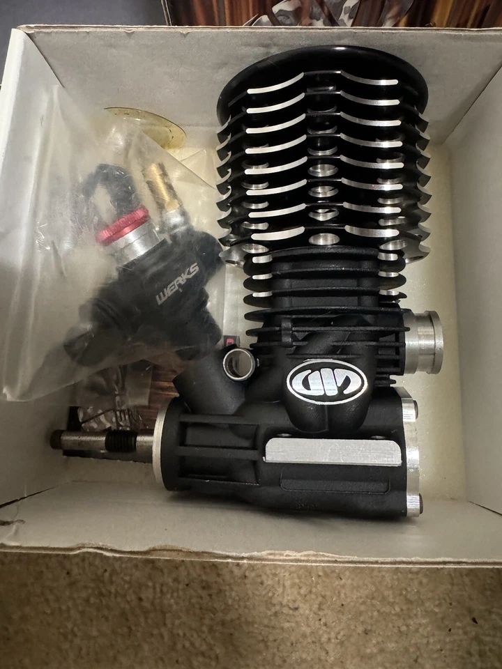 Werks Racing B6 Pro Nitro Engine- TL21B6PRO BRAND NEW RARE POWER HOUSE w/plugs - Image 2 of 4
