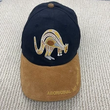 Aboriginal Art Australia Strapback Baseball Cap Blue One Size Creative Products
