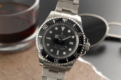 Rolex Sea-Dweller Deepsea Black Dial Oyster Stahl Automatik Ref. 116660 B&P 2010