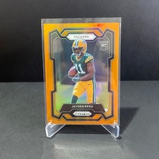 2023 Panini Prizm - Orange - Rookies - Green Bay Packers - Jayden Reed /249