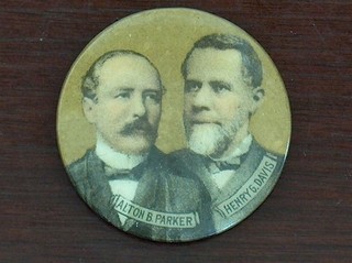 campaign pin pinback button political badge election LOCAL ADVERTISING 1.25"