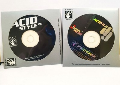 Sonic Foundry Acid 2.0 Bundle   Style & DJ Loop Library CDs for Music Production