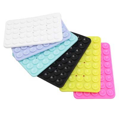 6x Suction Phone Case Mount Multifunctional Double Sided Silicone Suction Cup CB