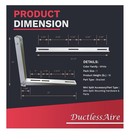 DuctlessAire Outdoor Wall Bracket - Mini Split Mounting Bracket - D — photo 4